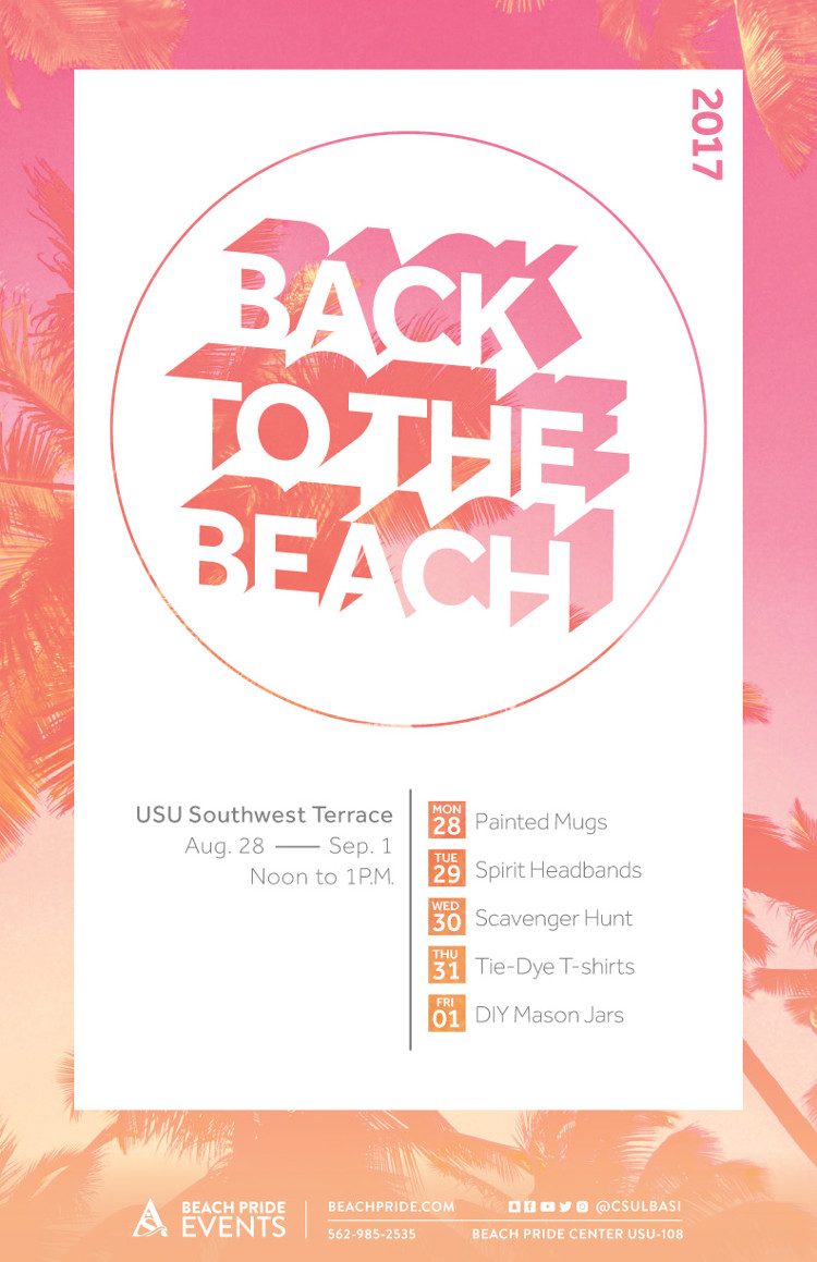 Back to the Beach poster