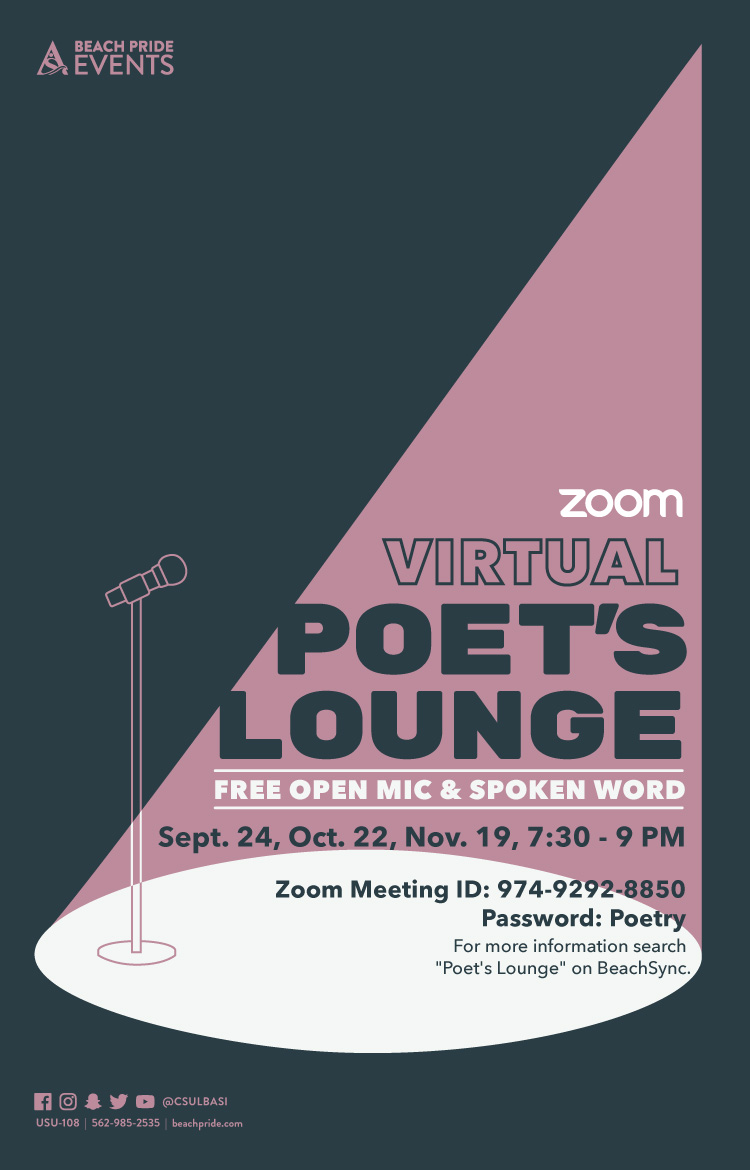 Virtual Poet Lounge poster