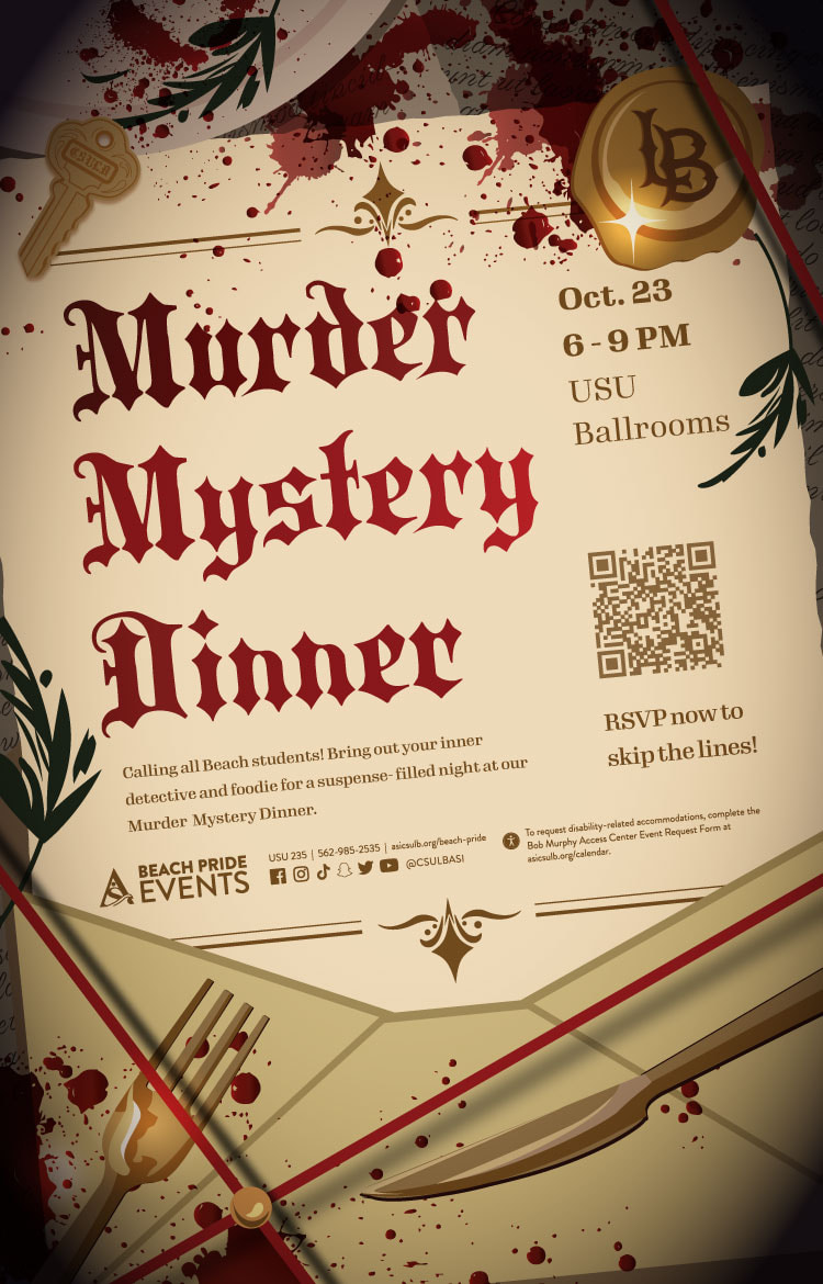 Murder Mystry Dinner Banner