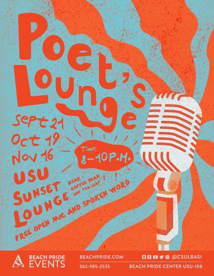 Poet's Lounge Fall 2017 poster