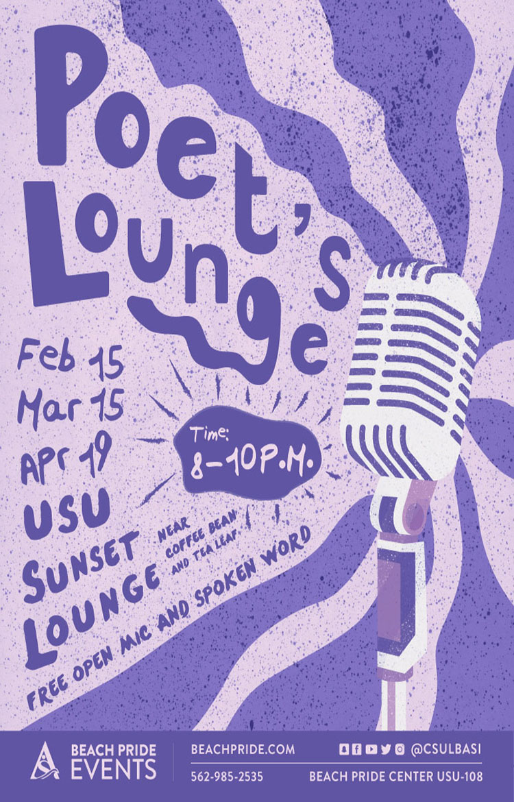 Poets lounge poster