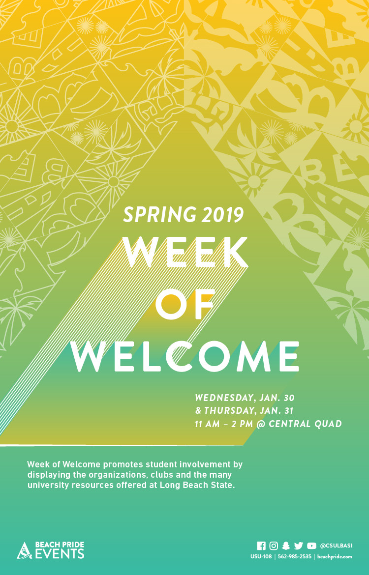 Spring week of welcome 2019