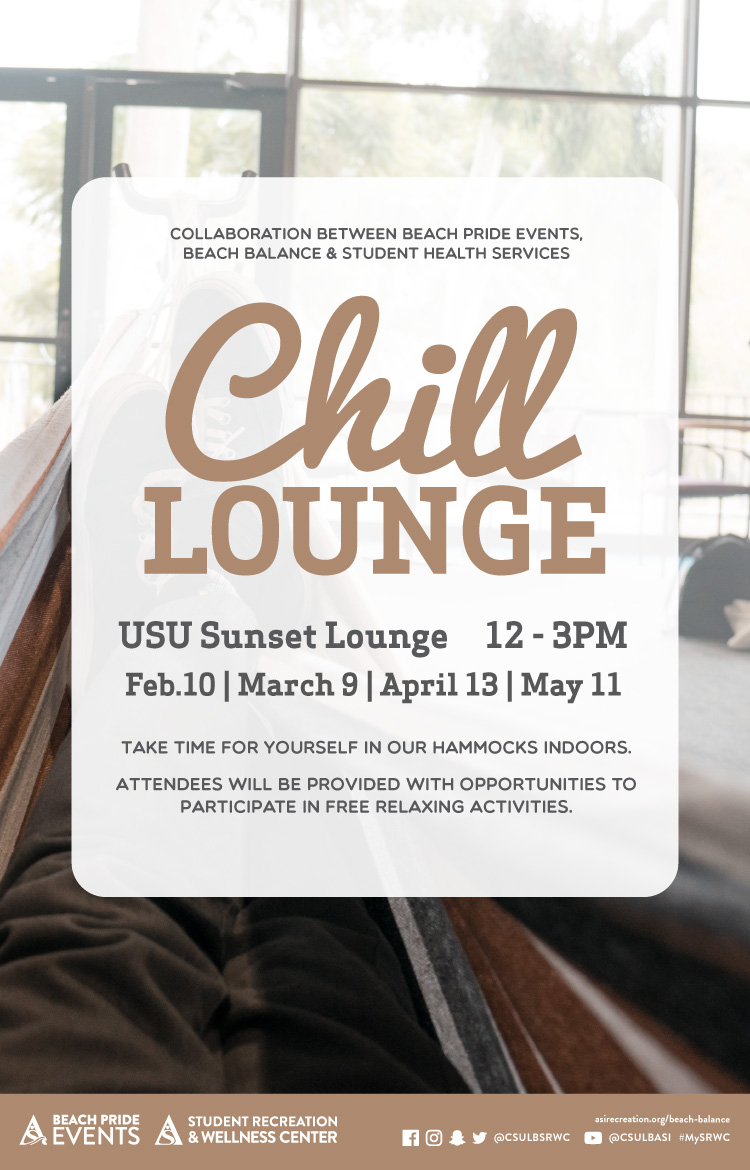 Chill lounge poster