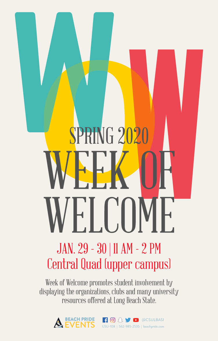 Spring week of welcome 2020
