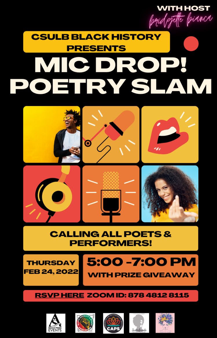 Mic Drop Poetry Slam poster