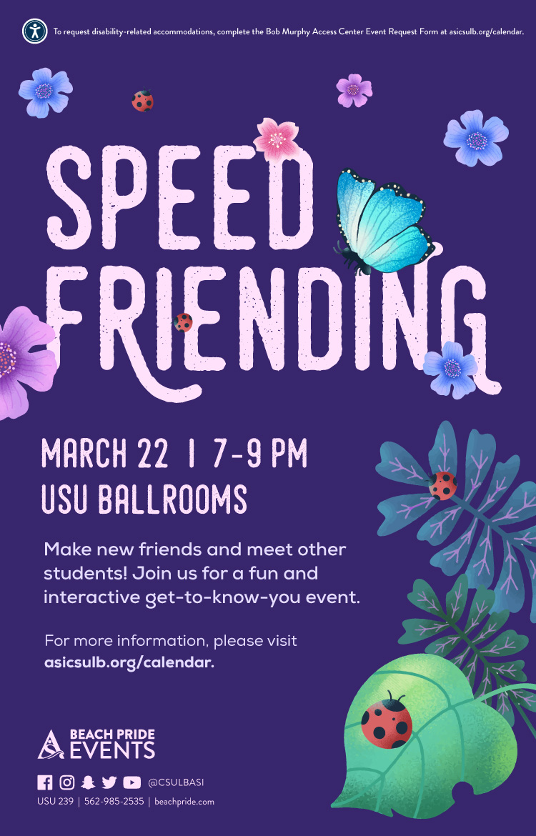 Speed Friending poster