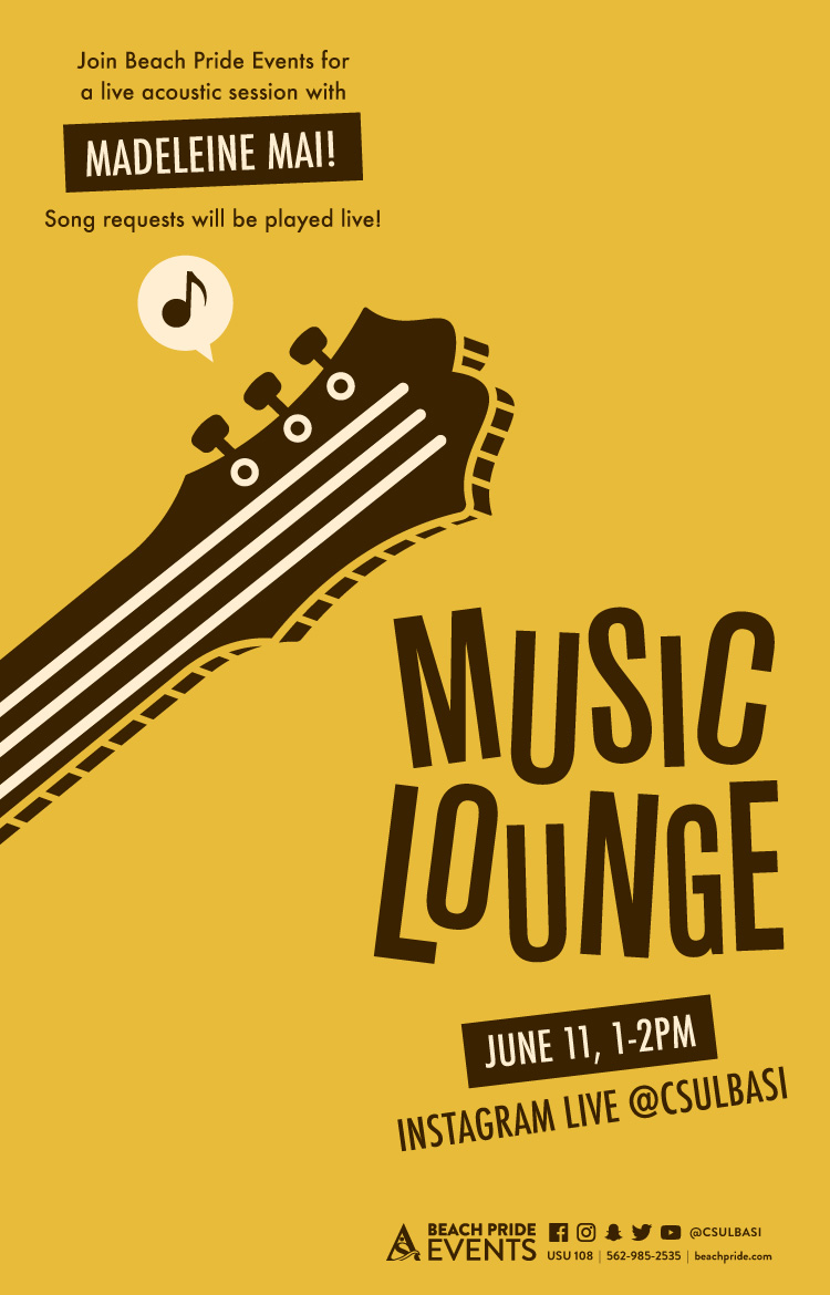 music lounge poster