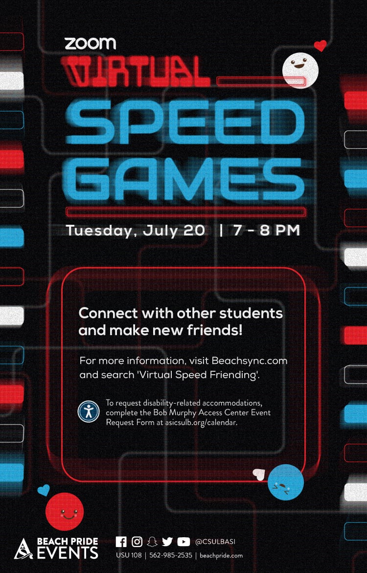 Virtual Speed Games Poster