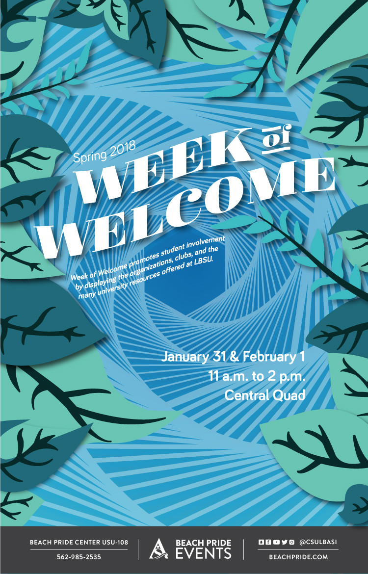 Week of Welcome Spring 2018 poster