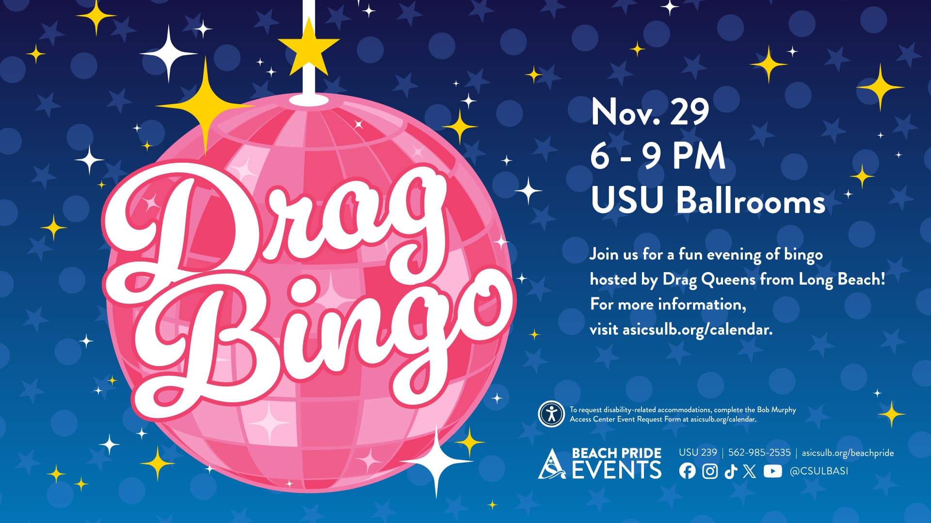 Drag Bingo