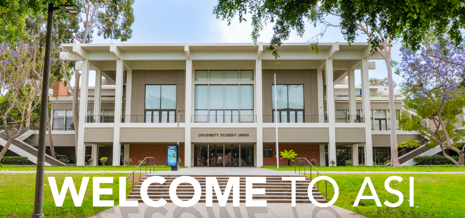 welcome USU building banner