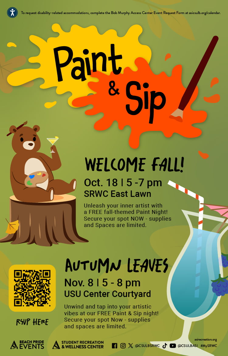 Sip and Paint poster