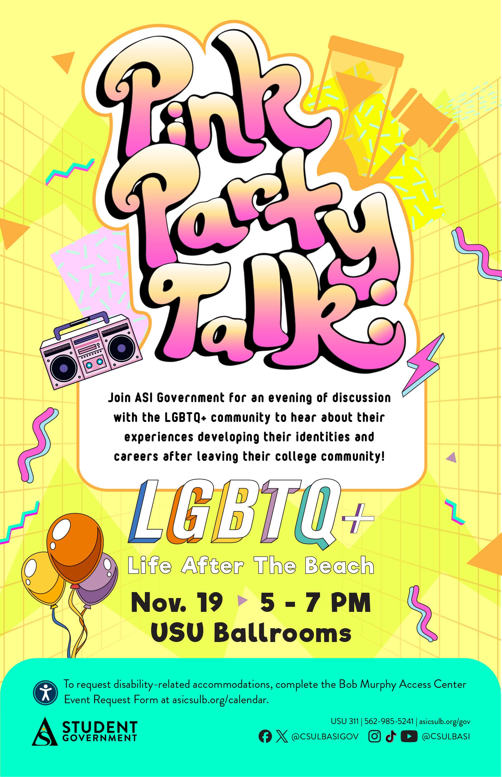 Pink Party Talk: LGBTQ Life After the Beach