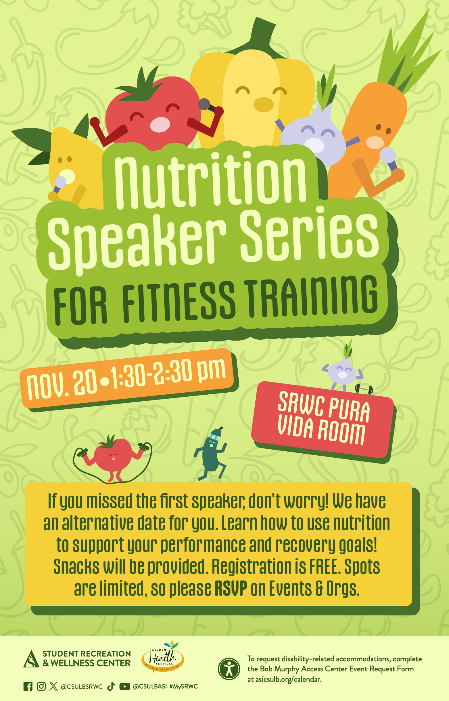 Nutrition for Fitness Training