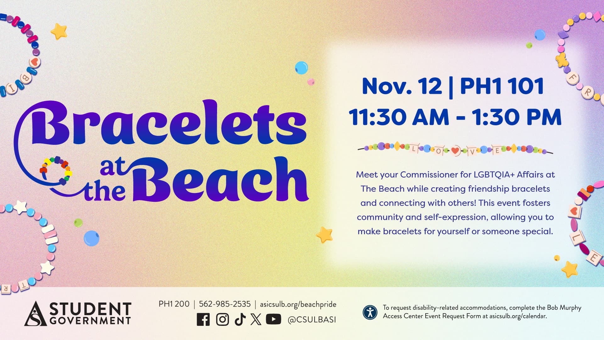 Bracelets at the Beach