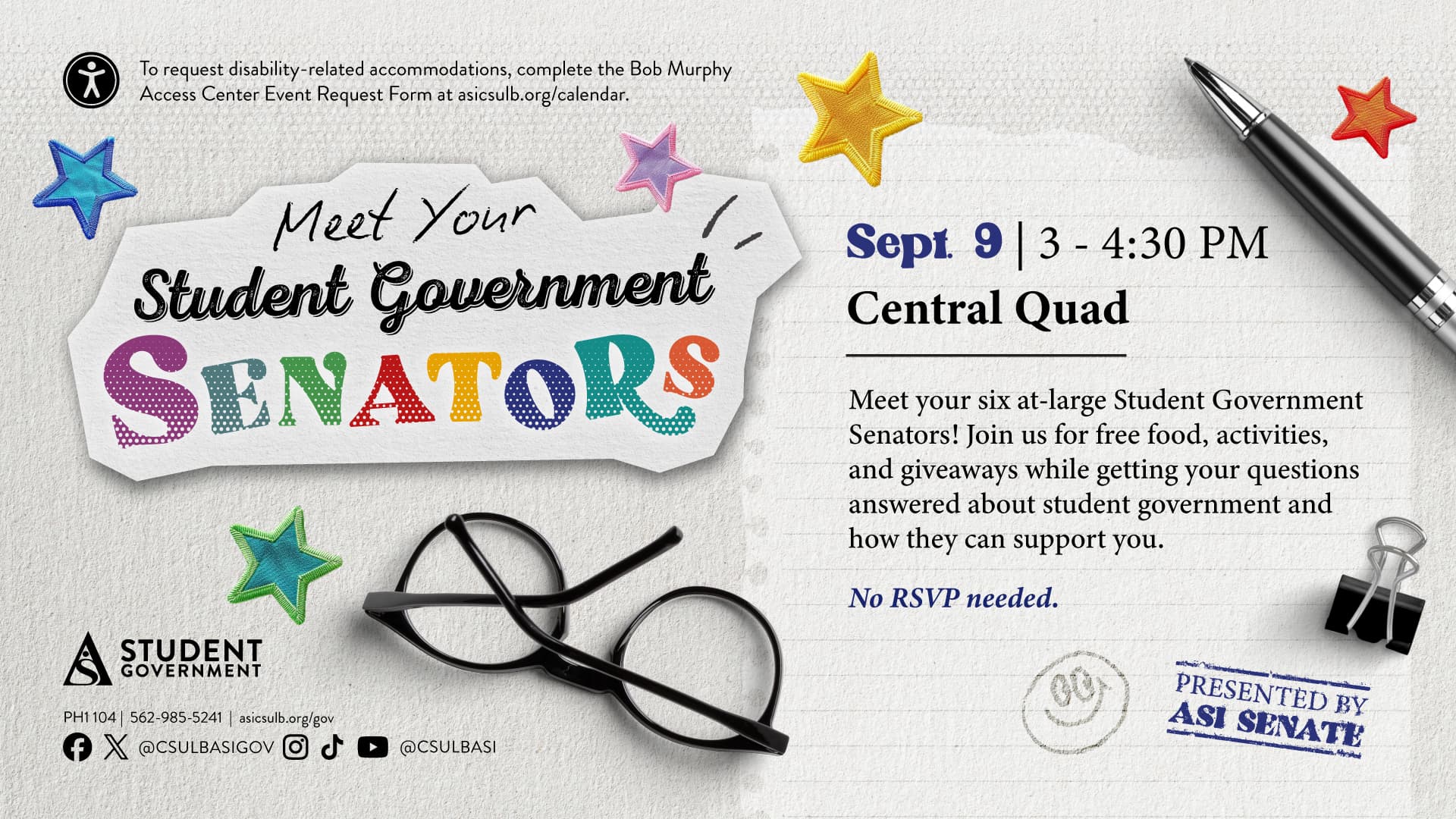 Meet Your Student Government Senators
