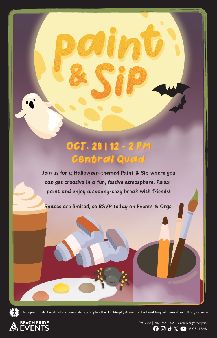 Paint and Sip
      Feb. 26
      12 - 2 p.m.
      USU Southwest Terrace