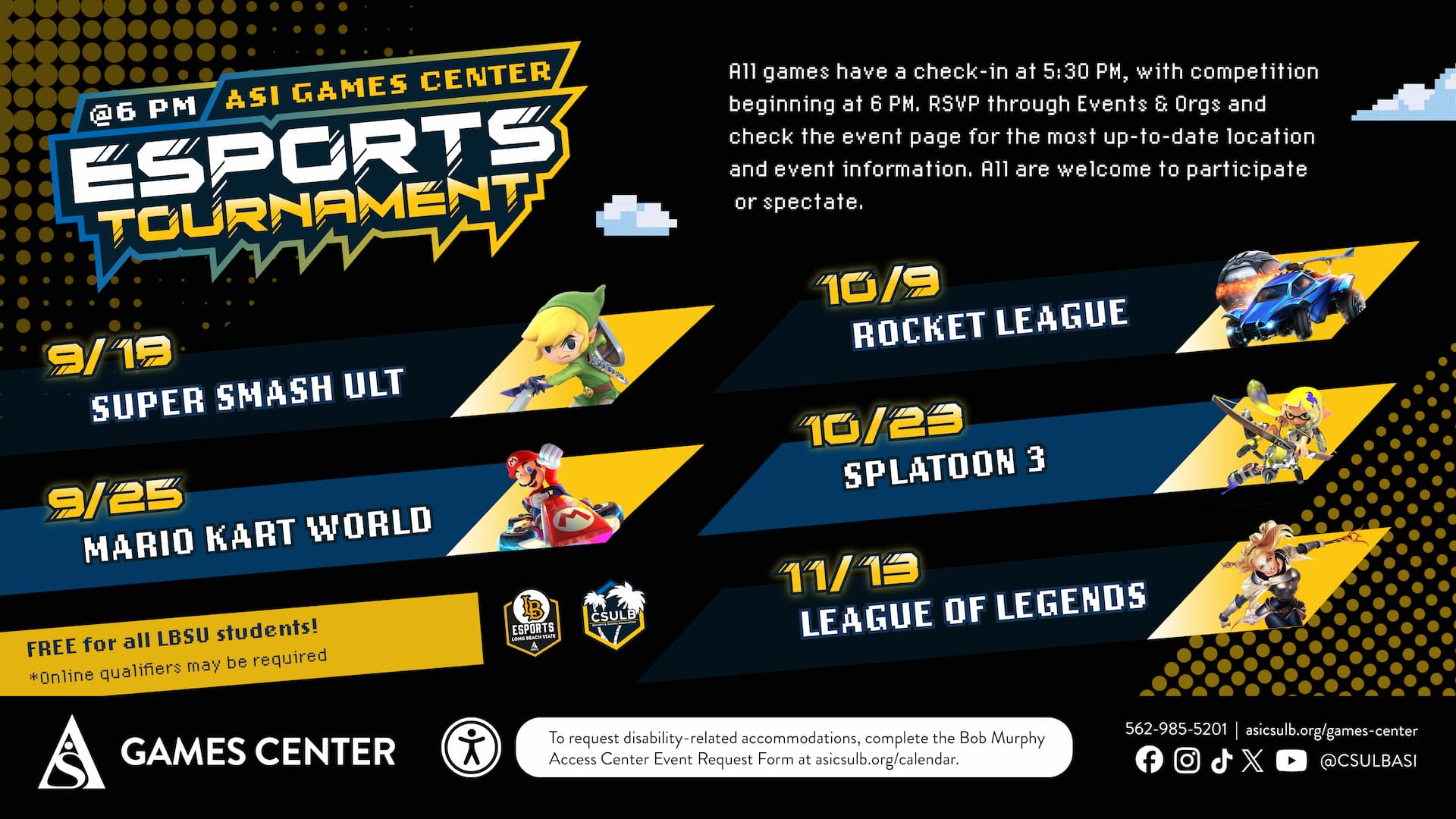 Esports Tournament: Super Smash Bros. Ultimate