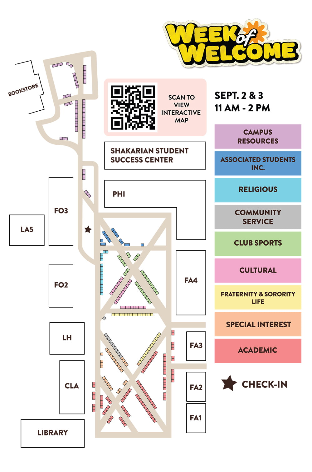 Week of Welcome MAP