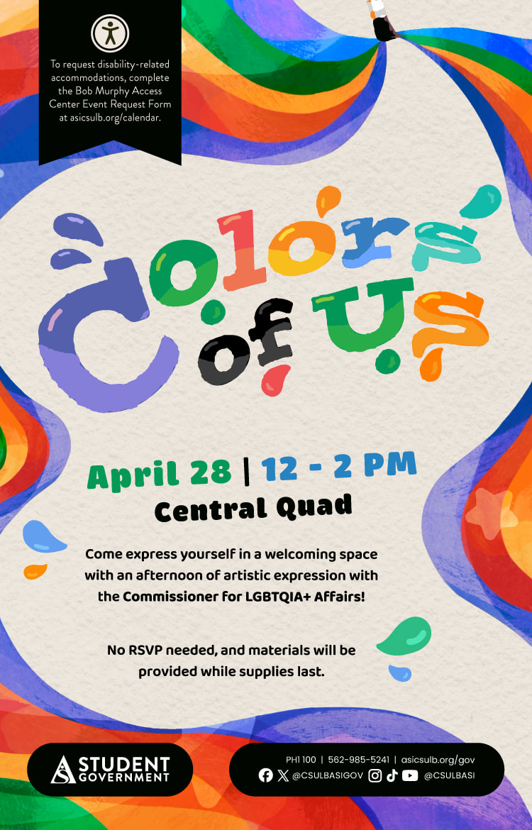 Night of Narratives
       April 28
       5 to 7:30 p.m.
       USU Sunset Lounge