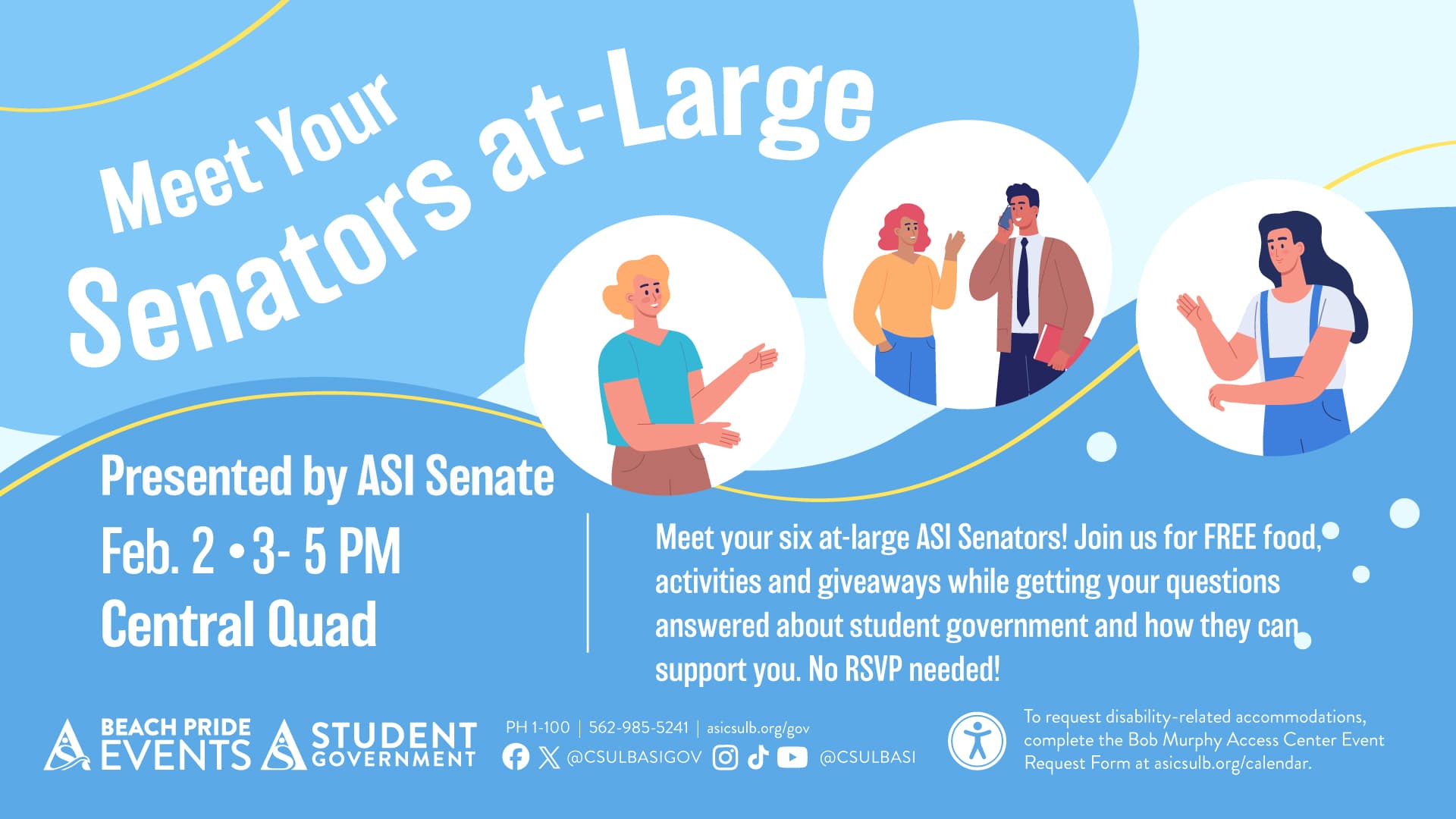 

Meet Your Senators At-Large