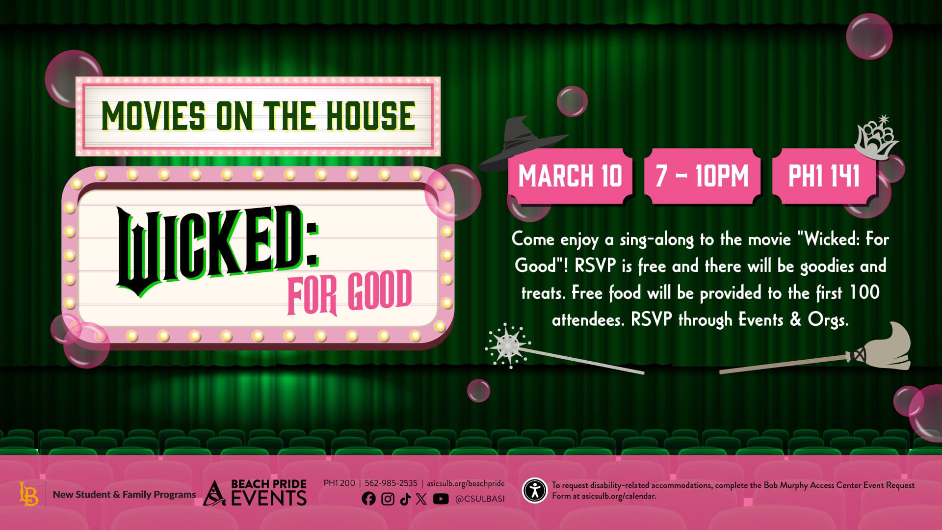 

Movies on the House Sing-along: Wicked: For Good