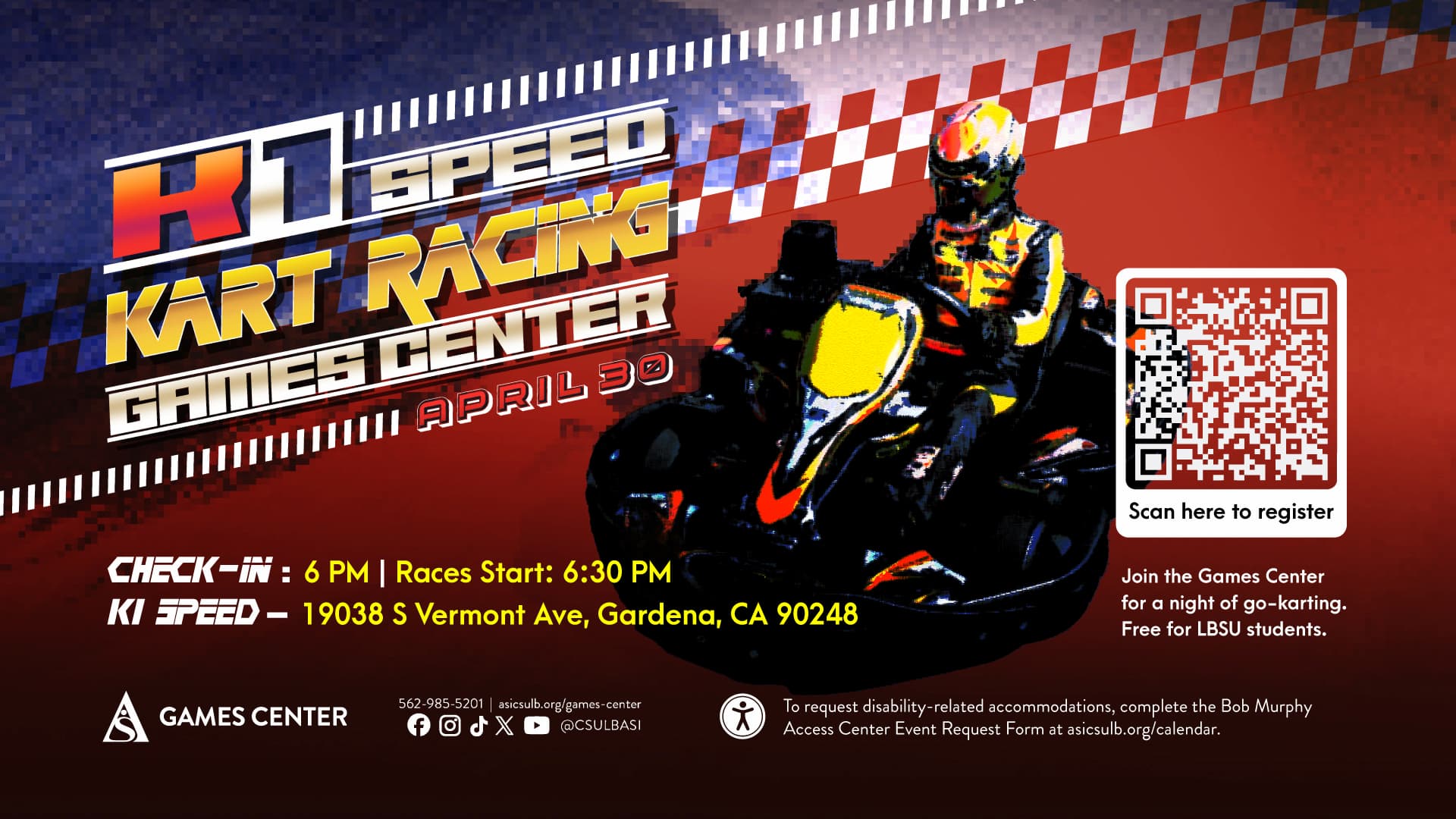 K1 Speed Kart Racing with the Games Center

