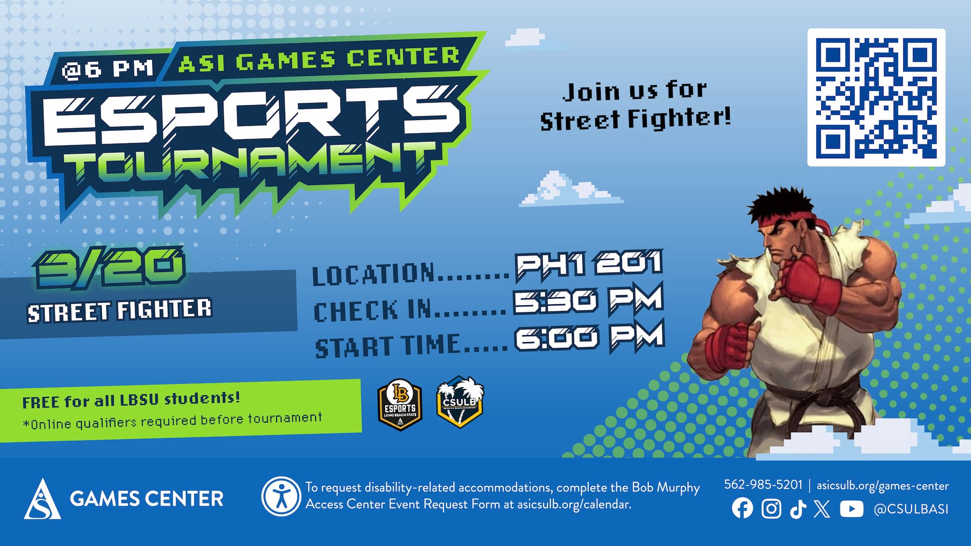 Esports Tournaments: Street Fighter
