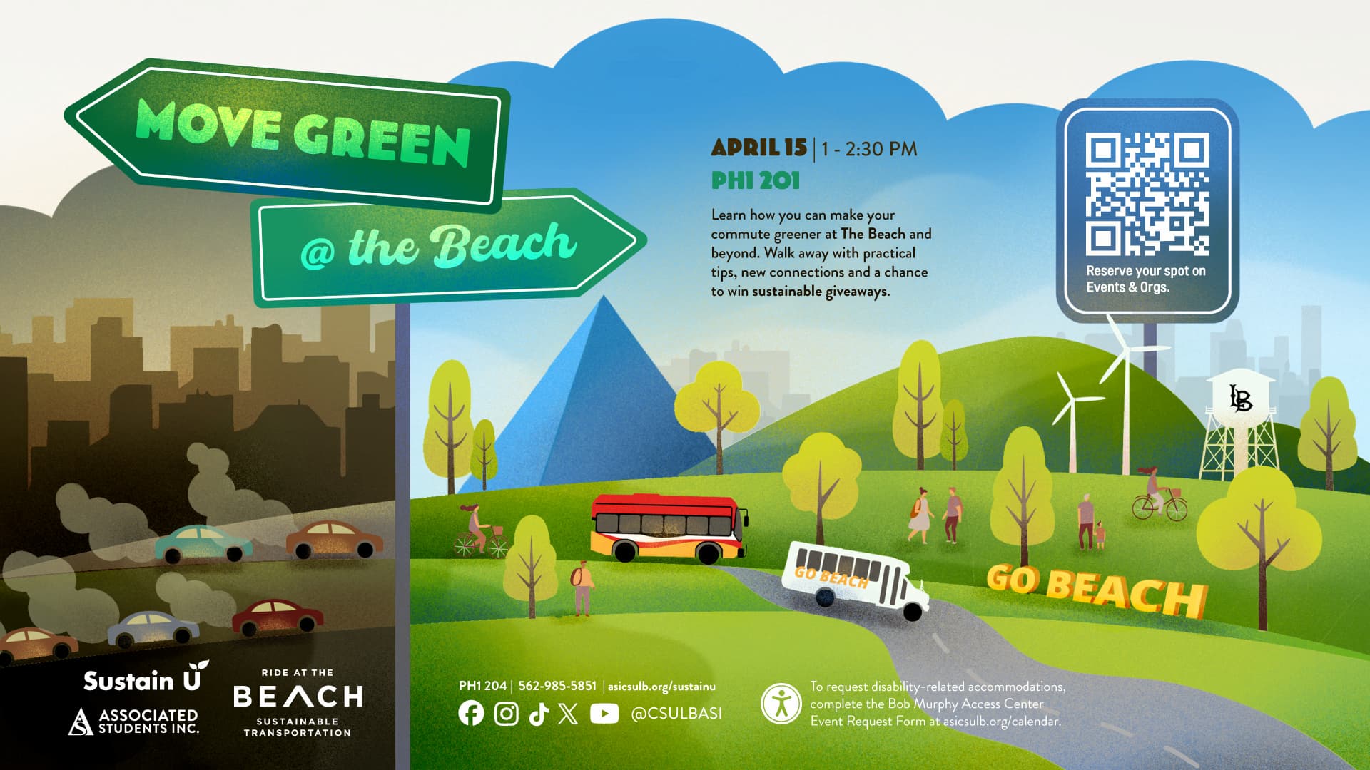 Move Green @ The Beach

