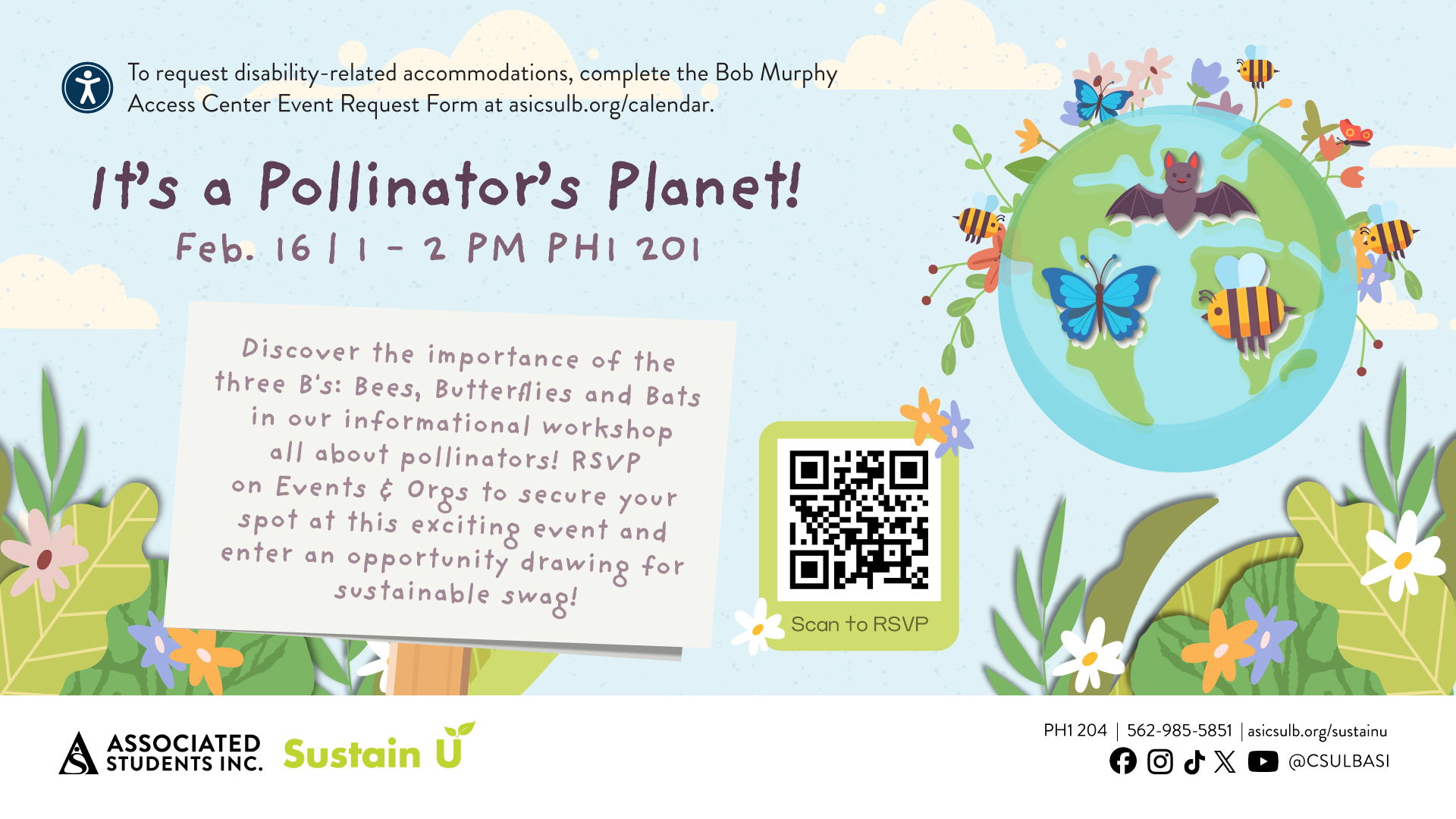 
It's a Pollinator's Planet!
