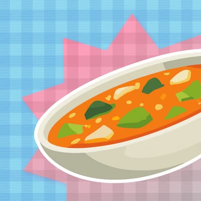 Vegetarian Lasagna Soup