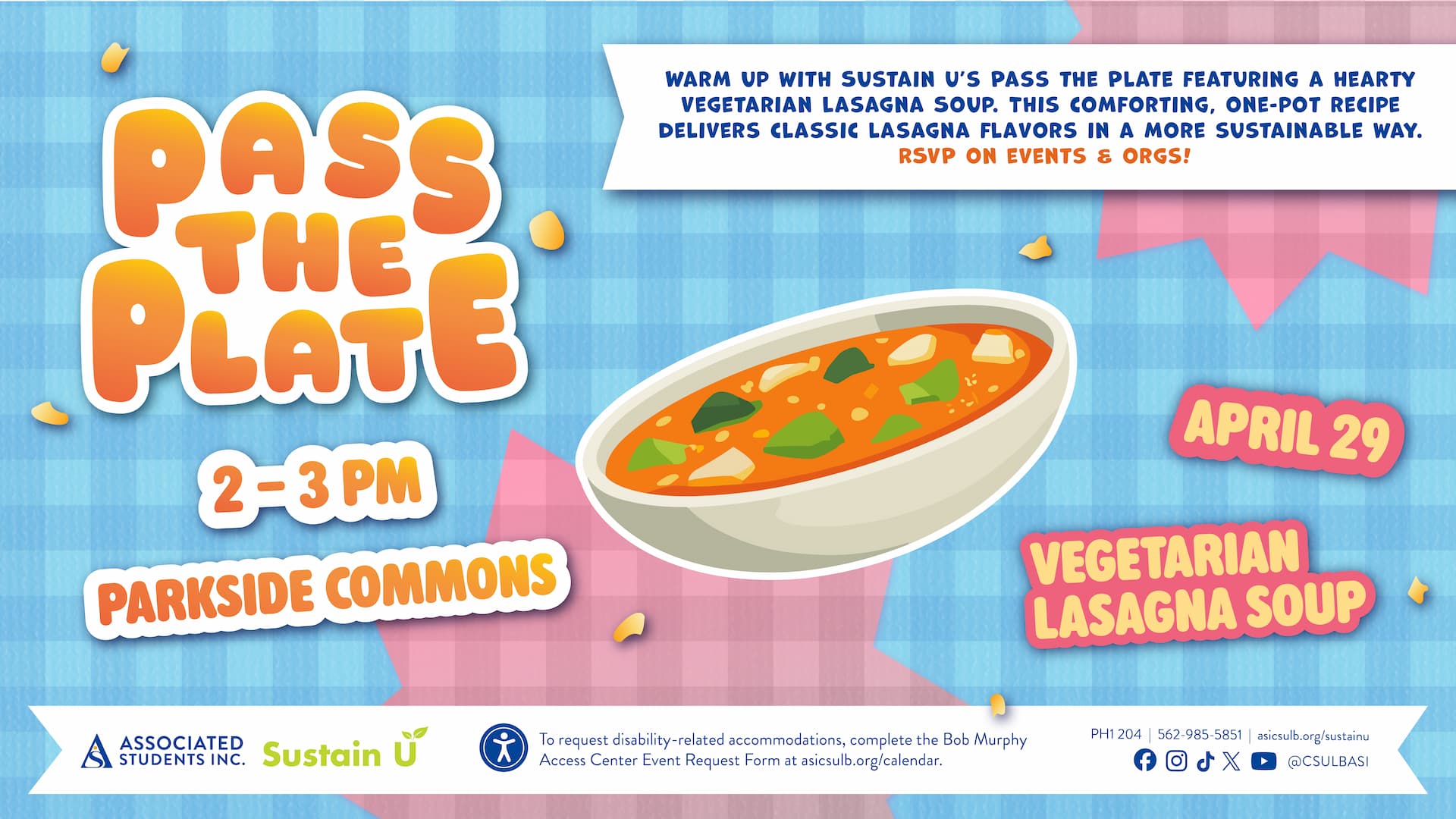 Pass the Plate: Vegetarian Lasagna Soup
