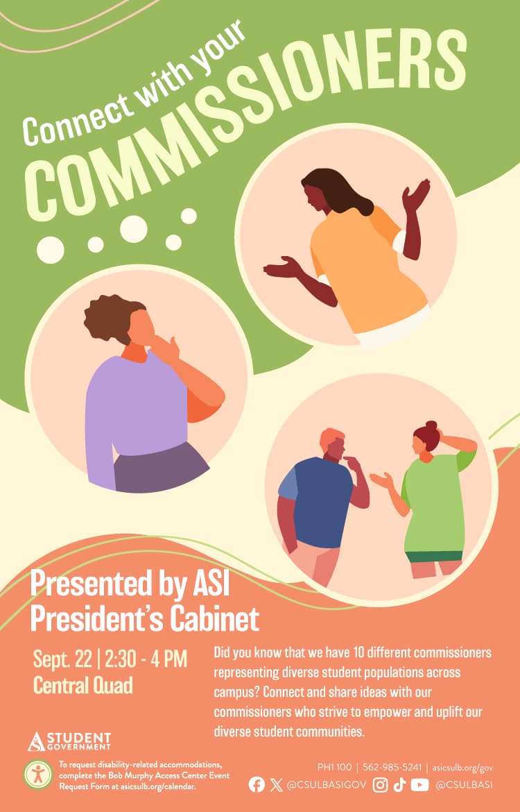 Connect With Your Commissioners  Sept 22,2025 at Central Quad