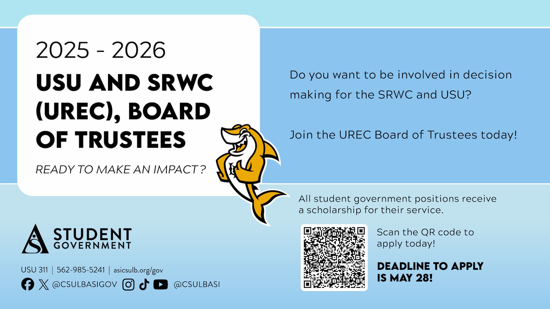 Open UREC Board of Trustees Positions