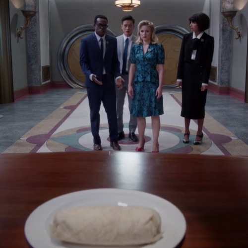 The Good Place “The Judge's Envy Burrito”