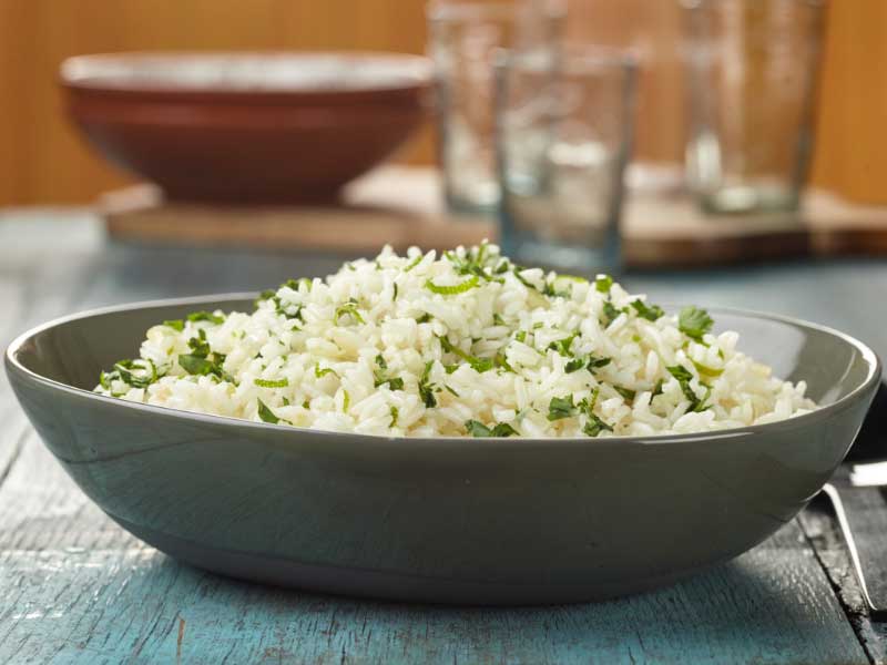 Cilantro Lime Rice  in bowl