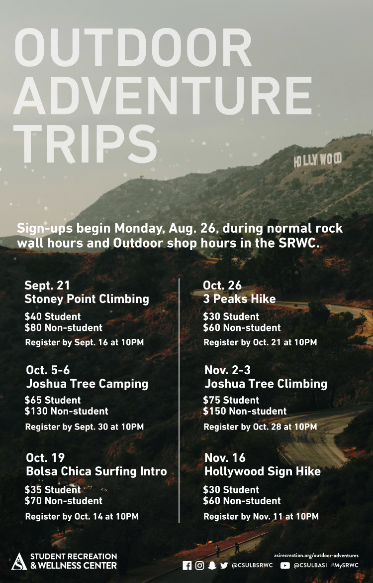 outdoor trips poster