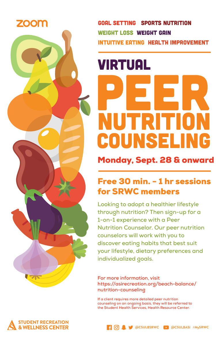 peer nutrition counseling poster