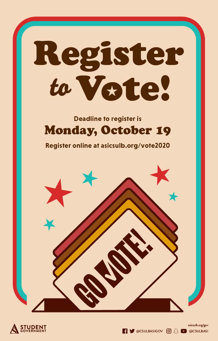 register to vote poster
