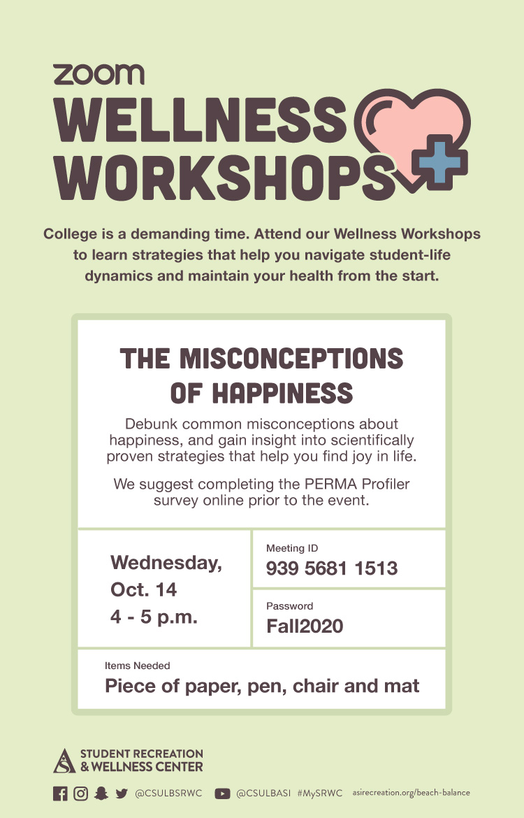 Wellness Workshop Poster