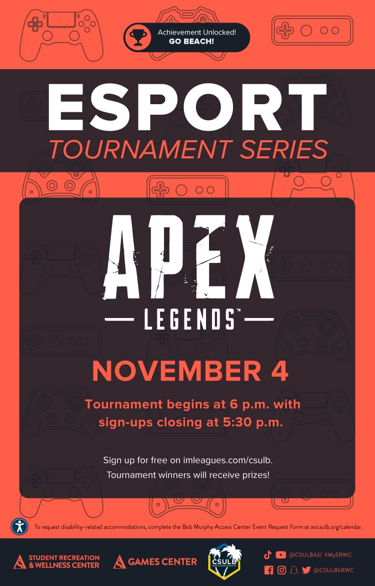 Esport Tournament Apex Poster