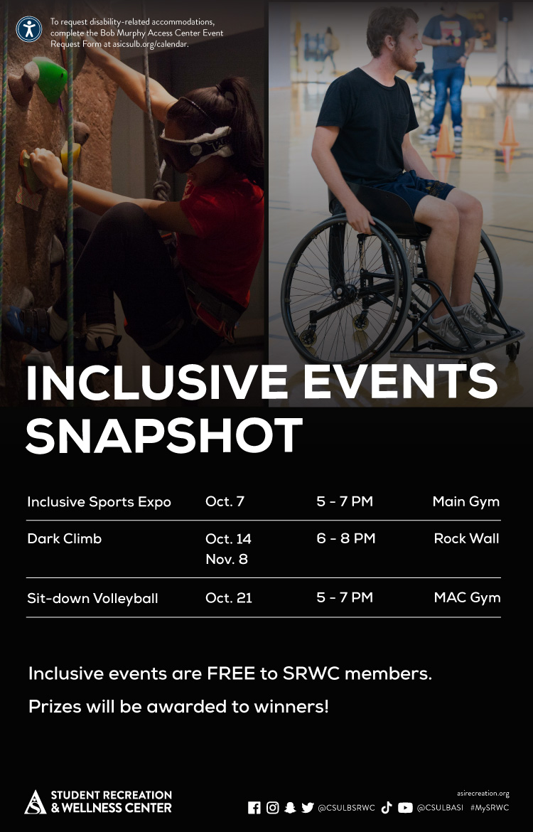 inclusive events Poster