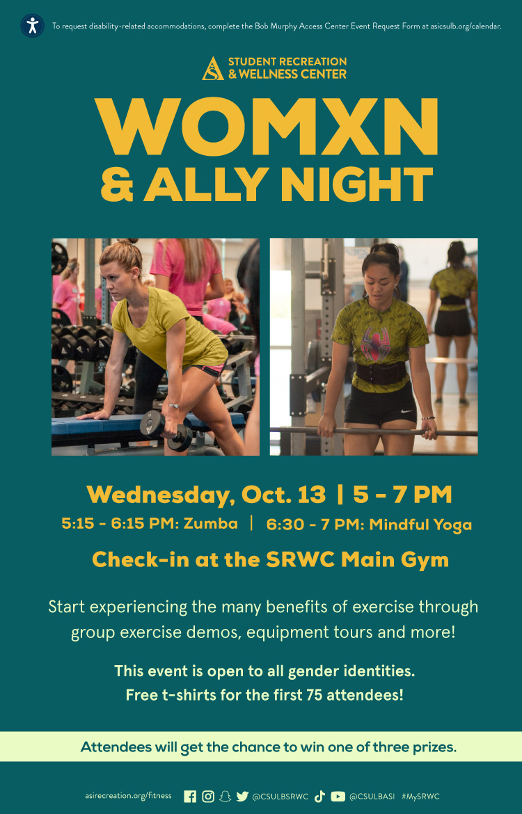 Womxn And Ally Night Poster