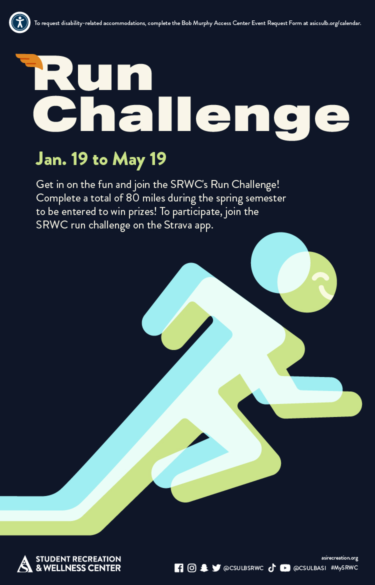 Run challenge poster