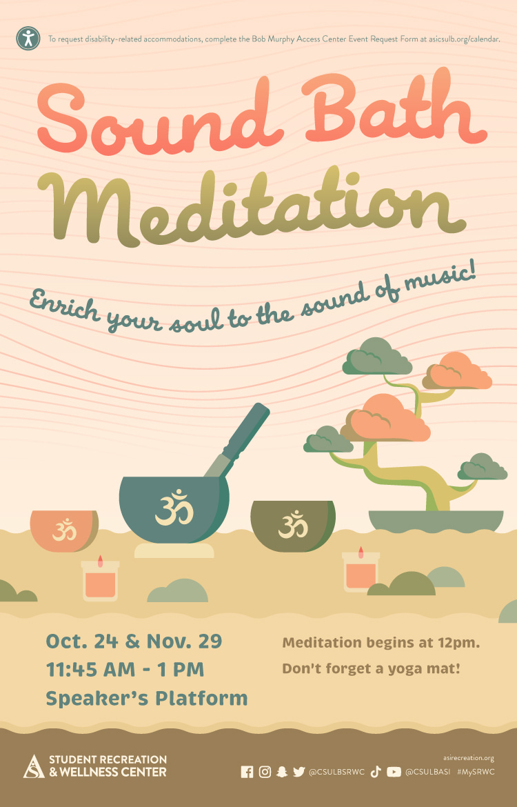 Sound Bath Meditation flier