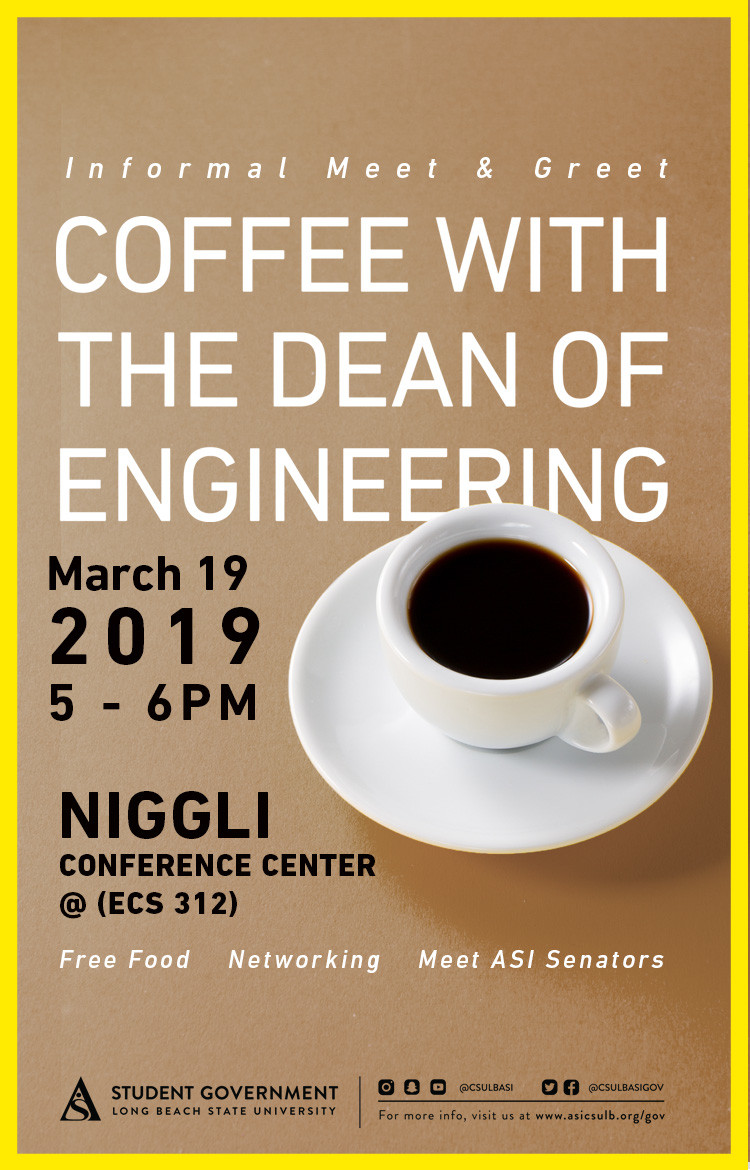 coffee with the dean of engineering