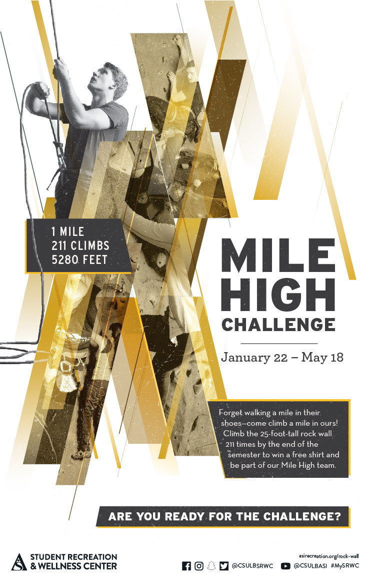 mile high challenge poster