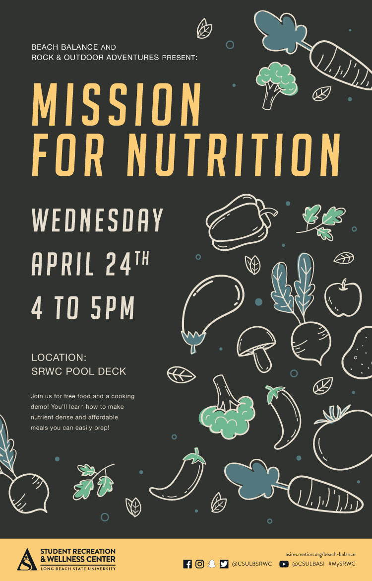 mission for nutrition poster
