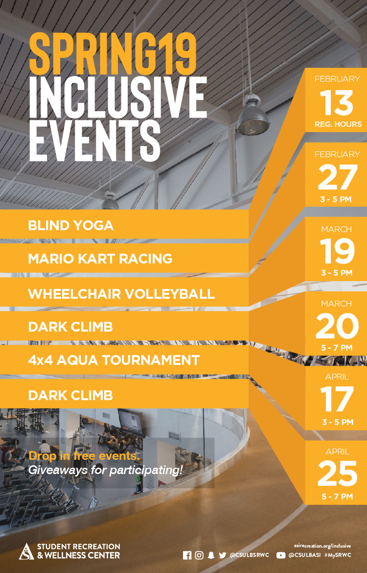 spring 2019 wheelchair volleyball poster