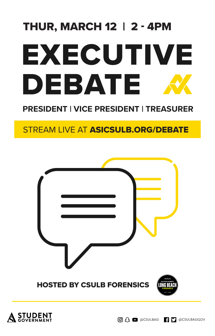 Executive Debate Poster